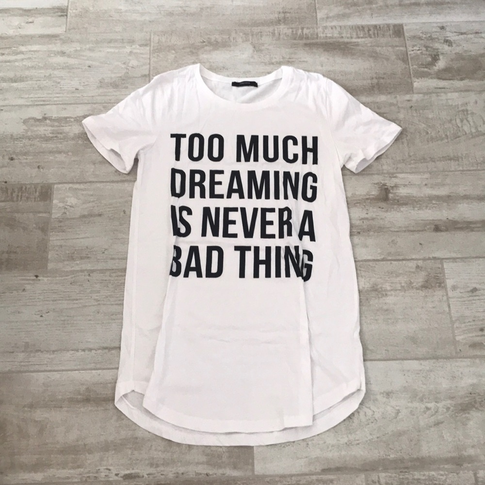 FOREVER 21 Oversized Graphic T-Shirt